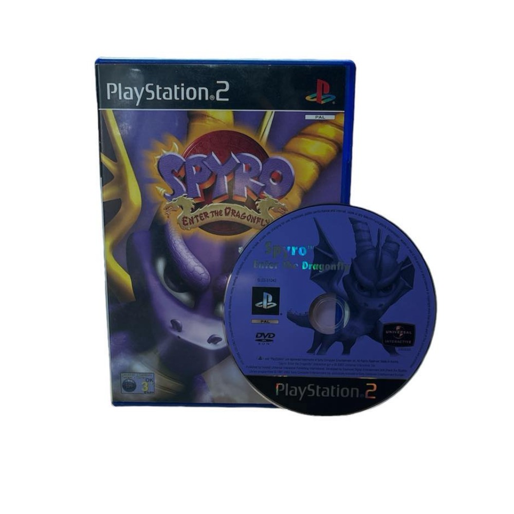 Spyro enter the dragonfly - PS2 - Jeu Occasion Pas Cher